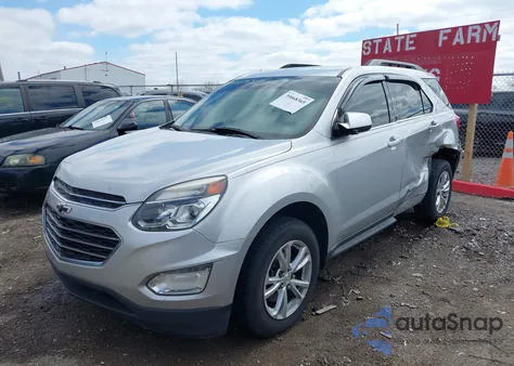 2017 Chevrolet Equinox Lt из США, поврежденный, VIN 2GNALCEK9H6181763
